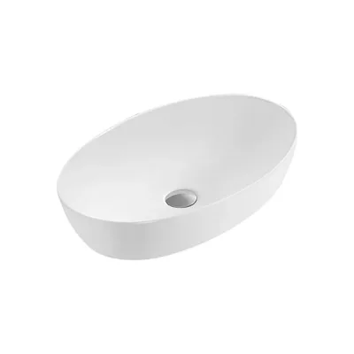 Накладной умывальник чаша Ceramicanova Element овальная, 610х410х150 мм CN5018