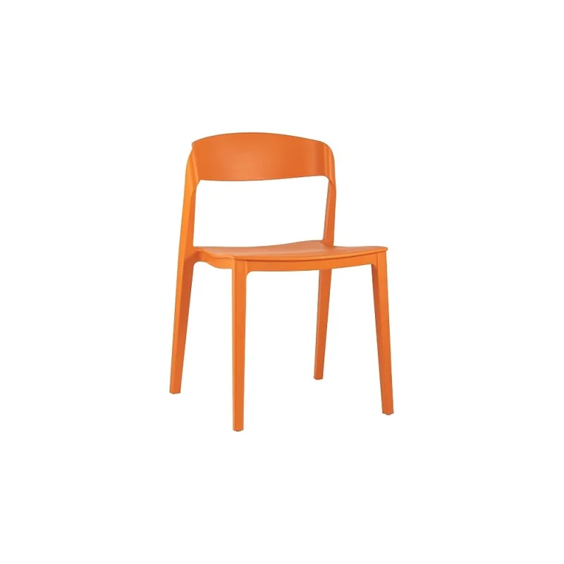 Обеденный стул для кухни Стул Груп Moris пластик, оранжевый SL-7089 orange 60110