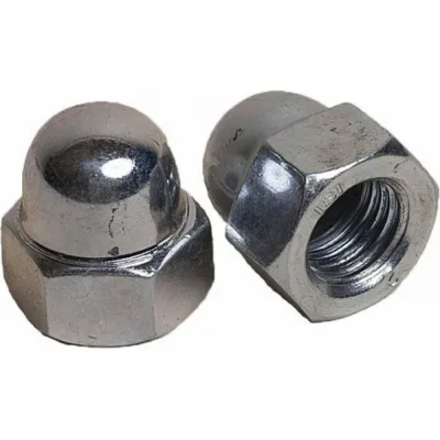 Колпачковая шестигранная гайка DINFIX DIN 1587, нерж. А2, M4, 50 шт. 00-00001923