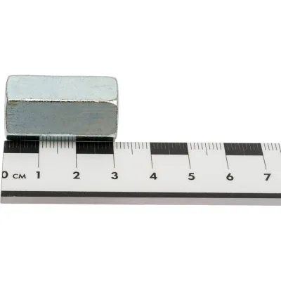 Соединительная гайка STEELREX DIN 6334, цинк, М10, 12 шт. 0220010000B400001264