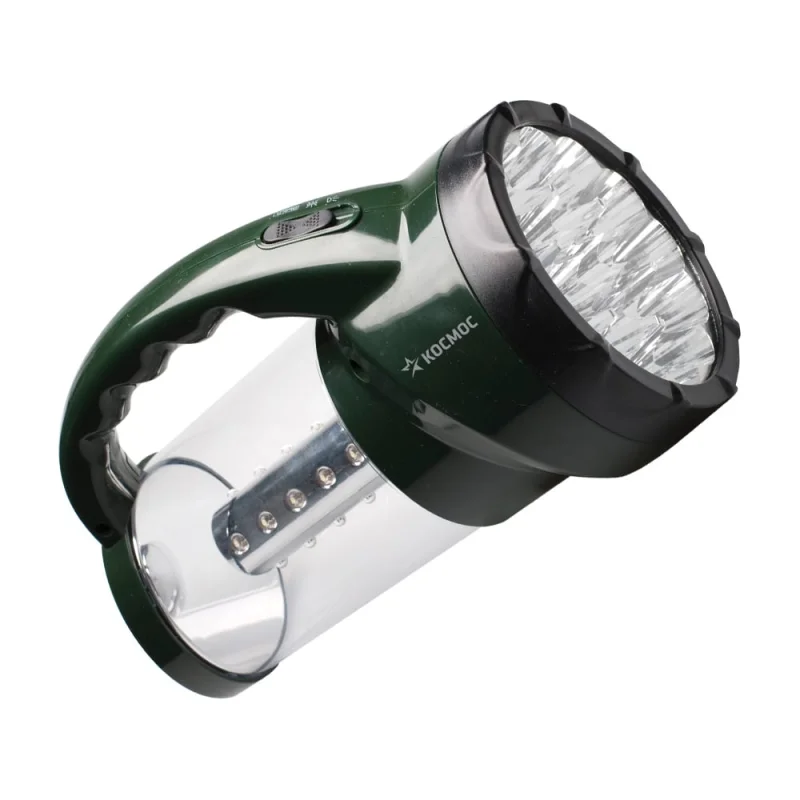 Аккумуляторный фонарь-светильник КОСМОС 2008L-LED, 24LED+19LED, 4V2AH KOCAP2008L-LED