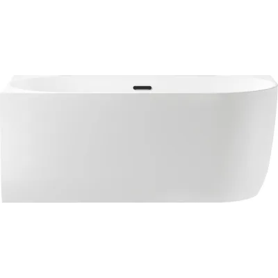Угловая акриловая ванна Wellsee Belle Spa 150x75 см (левый разворот) в наборе 4 в 1 235701003