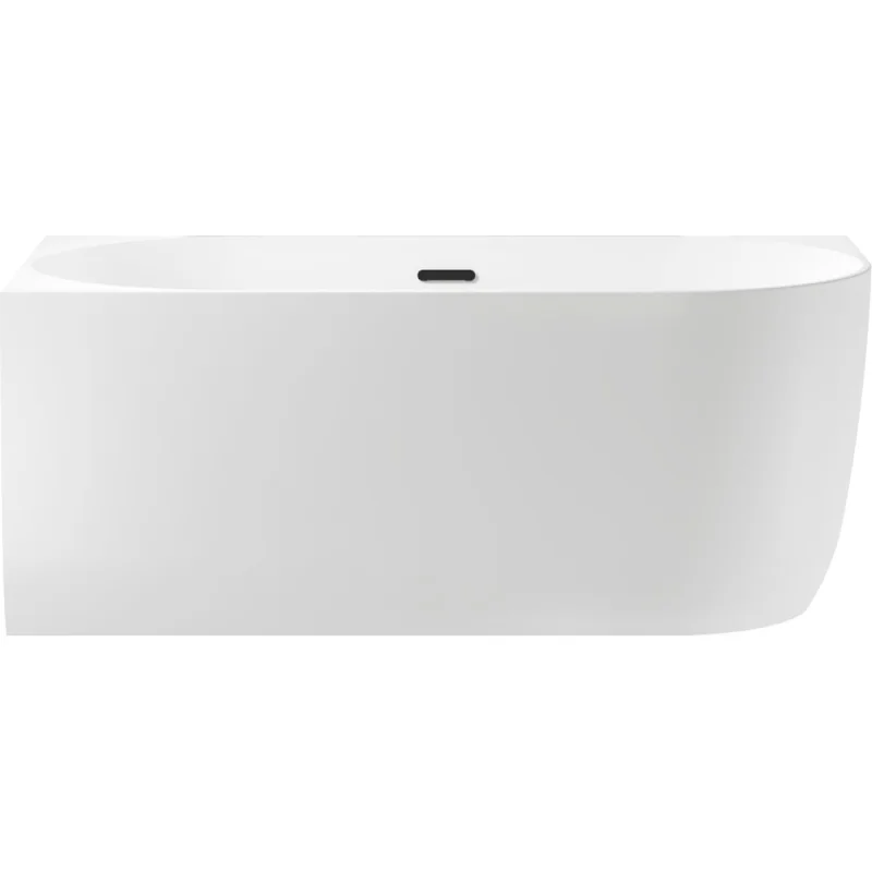 Угловая акриловая ванна Wellsee Belle Spa 150x75 см (левый разворот) в наборе 4 в 1 235701003