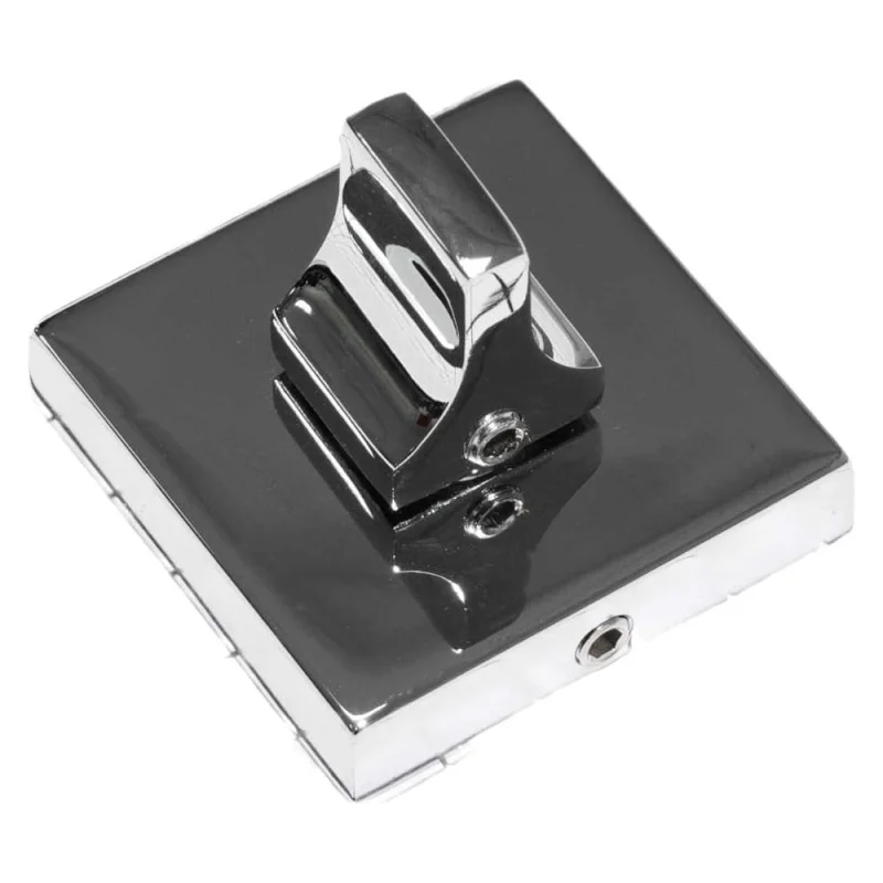 Поворотная кнопка Doorlock dl tk08/s/8/65 cp полированный хром, для задвижек, квадратная розетка, шпиндель 8x65 мм 73386