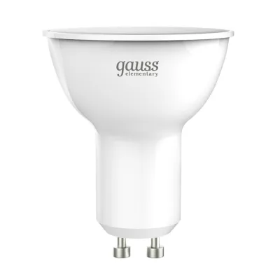 Лампа светодиодная Gauss GU10 3000К 11 Вт 850 Лм 180-240 В софит матовая