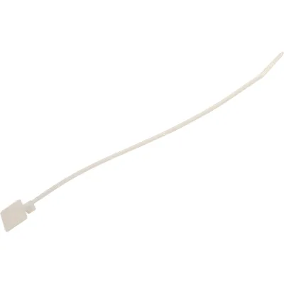 Нейлоновые маркировочные стяжки FORTISFLEX КСМ 4х205 белый 100 штук 55812