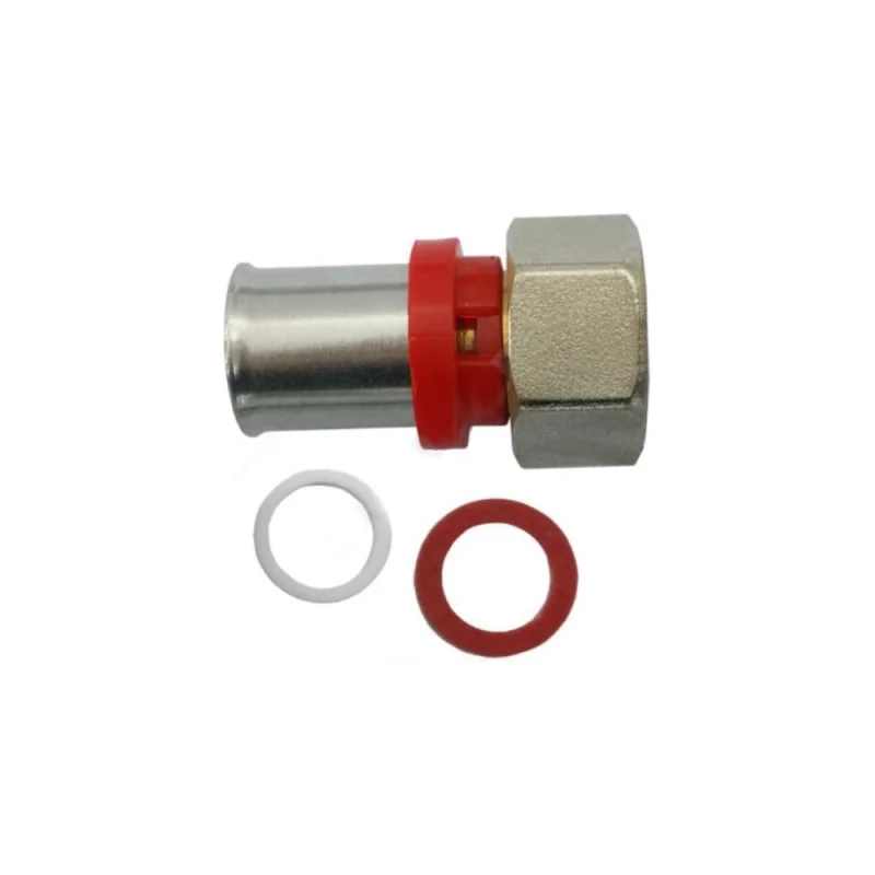 Муфта Aquasfera МП прессовая, латунь, Дн16х1/2 накидная гайка 8013-01 027-8804