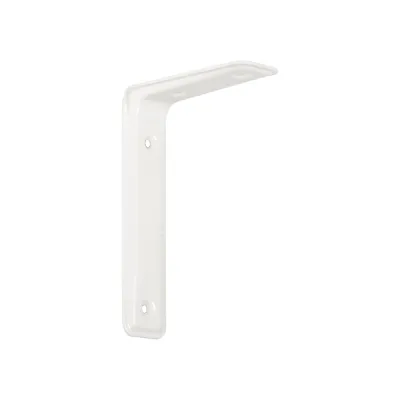 Кронштейн VORMANN 3-F 115х80х40 мм, оцинкованный, цвет: белый, 00165 115 W