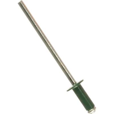 Крашенная заклепка Kenner алюм/сталь 3,2х8 RAL6005 1000шт зк3286005