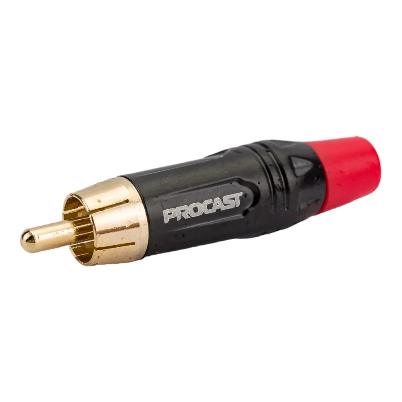 Π Π°Π·ΡΠ΅ΠΌ PROCAST cable RCA6/TT/Red RCA male, ΠΊΡΠ°ΡΠ½ΡΠΉ ΠΌΠ°ΡΠΊΠ΅Ρ ΠΠ€-00000432