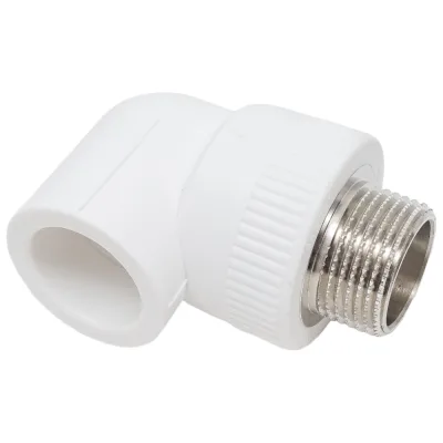 Комбинированный уголок Blue Ocean полипропиленовый НР - 32x1 PPRF/ET90E(W)-32x1"