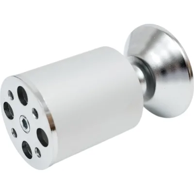 Круглая ножка Локри 50x100 мм, хром матовый N0020-100