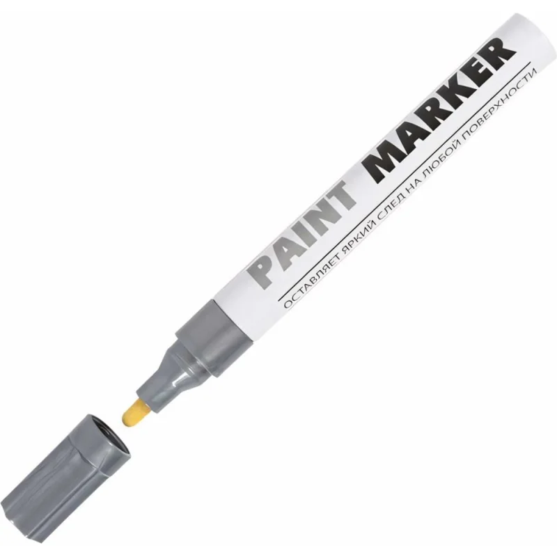 ΠΠ°ΡΠΊΠ΅Ρ-ΠΊΡΠ°ΡΠΊΠ° INFORMAT PAINT PROFESSIONAL 4 ΠΌΠΌ, ΡΠ΅ΡΠ΅Π±ΡΠΎ, ΠΊΡΡΠ³Π»ΡΠΉ, Π½ΠΈΡΡΠΎ-ΠΎΡΠ½ΠΎΠ²Π° KRR04S