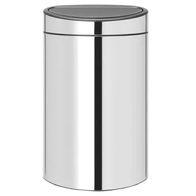 ΠΠ΅Π΄ΡΠΎ Π΄Π»Ρ ΠΌΡΡΠΎΡΠ° Brabantia Touch Bin New Ρ ΠΊΡΡΡΠΊΠΎΠΉ 40 Π» ΠΌΠ΅ΡΠ°Π»Π» ΡΡΠ°Π»ΡΠ½ΠΎΠ΅ ΠΏΠΎΠ»ΠΈΡΠΎΠ²Π°Π½Π½ΠΎΠ΅