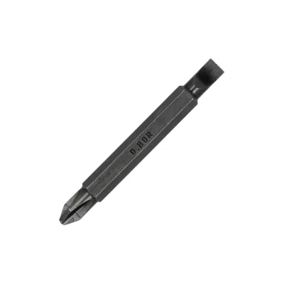 Биты намагниченные двухсторонние MAGNETIC (10 шт; Ph2-Sl5.5; 60 мм) D.BOR D-MA-P2SL55-060-010