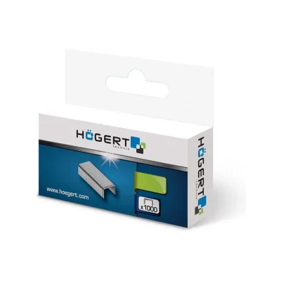Скобы для степлера HOEGERT TECHNIK тип J, 10 мм, 11,3 мм, 1000 шт. HT2C054