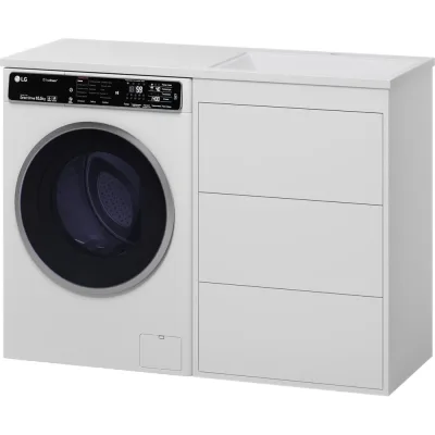 Тумба с раковиной Brevita grafit 60 white 120 гавана прав УТ000015088