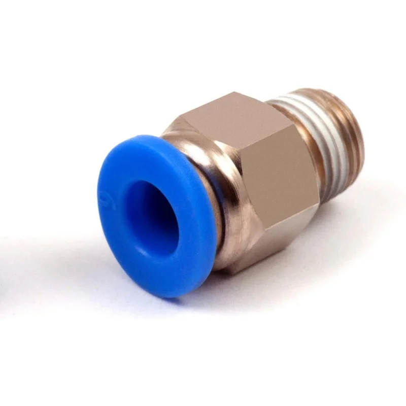 Пневмофитинг цанговый прямой с наружной резьбой PC 8-01 (R1/8) HIMPT 00028008157