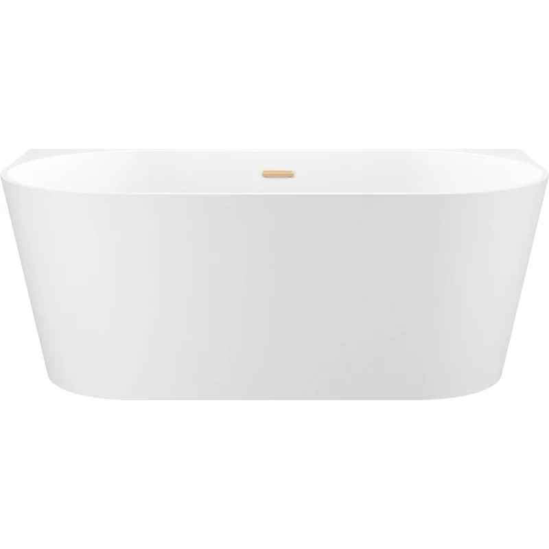 Пристенная акриловая ванна Wellsee Excellence Pro 140х70 см, в наборе 4 в 1 28760104R
