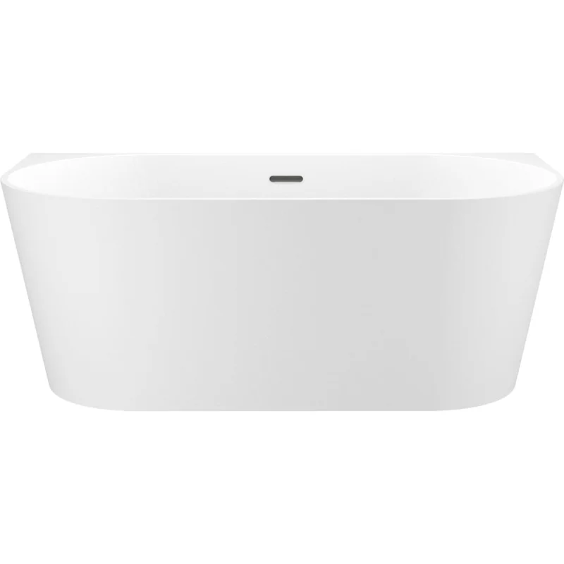 Пристенная акриловая ванна Wellsee Excellence Pro 180х80 см, в наборе 4 в 1 28760403R