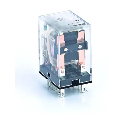 Промежуточное реле 2-контактное с LED DEKraft ПР-102, 5 А, 24 В, DC 23838DEK