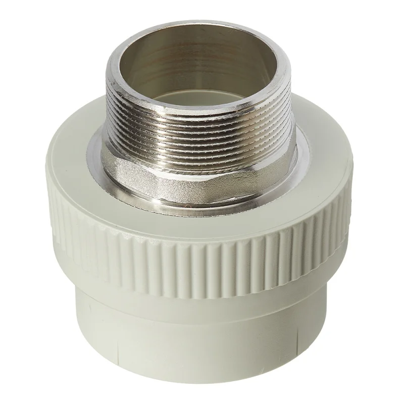Муфта полипропиленовая FV-Plast 63 мм х 2 НР(ш) (49756)