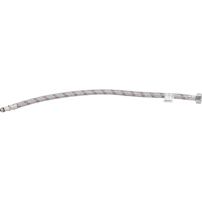 Подводка для смесителей СТМ сталь, 1/2xM10x50 см., короткий штуцер CWFSS050