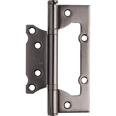 Петля дверная без врезки Marlok 125x75x2,5 GF графит, 2 шт 009114