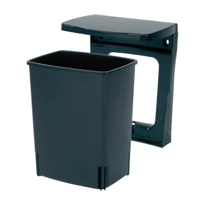 Ведро для мусора Brabantia с крышкой 10 л пластик черное