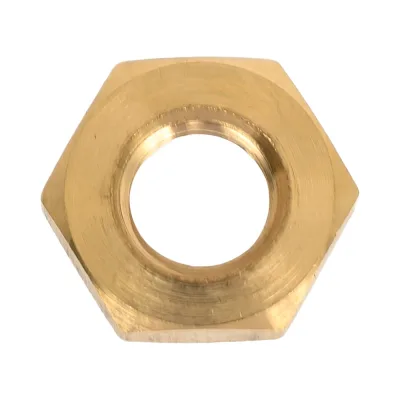 Шестигранная гайка DINFIX DIN 439, латунь, М10, 50 шт. 00-0004777