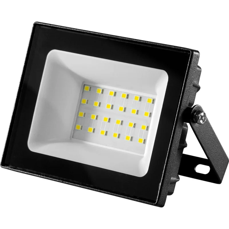 Светодиодный прожектор ELF LED, SMD, 30Вт, черный корпус, IP65, белый ELFLED-FL-30W-black-W