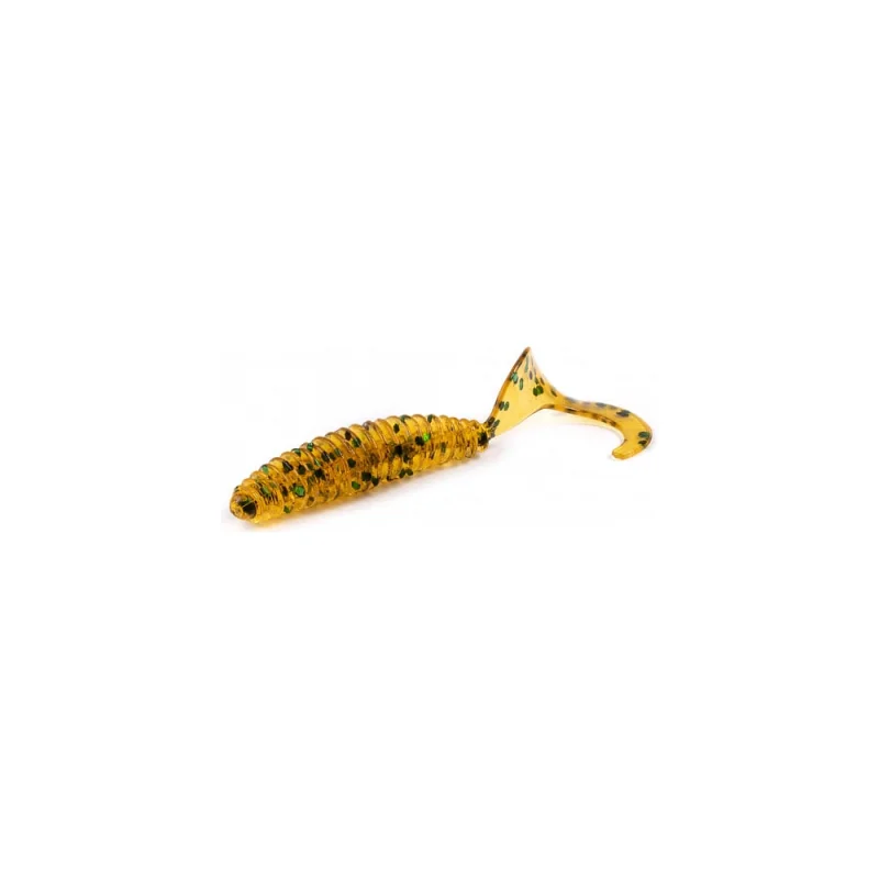 Твистеры съедобные искусственные Lucky John LJ Pro Series ULTRAWORM CURLY 4,0in (10.16)/PA19 5шт 140214-PA19