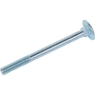 Мебельный болт STEELREX DIN 603, цинк, М6x70 мм, 30 шт. 0213006070B400003032