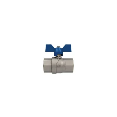 Кран шаровой FIV 1 1/4" г/г, бабочка 80001115