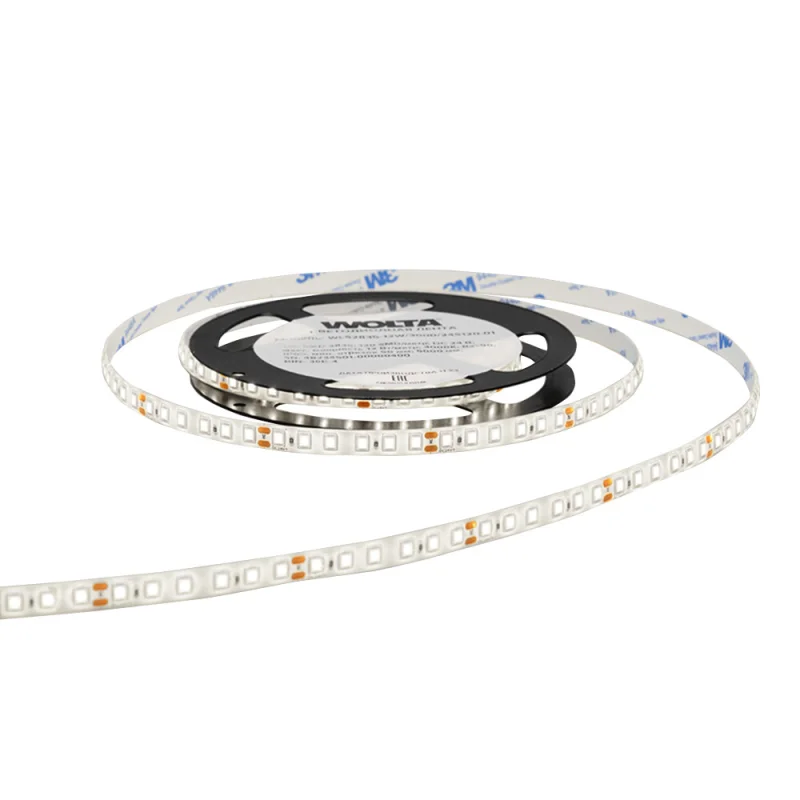 Лента светодиодная Wolta 4000К 12 Вт/м 24 В IP65 5 м (WLS2835-12W/4000/24S120-01)