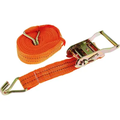 Ремень для крепления груза FIT храповый механизм, лента 38 мм x 8 м, 1500 кг / 3000 кг 64917
