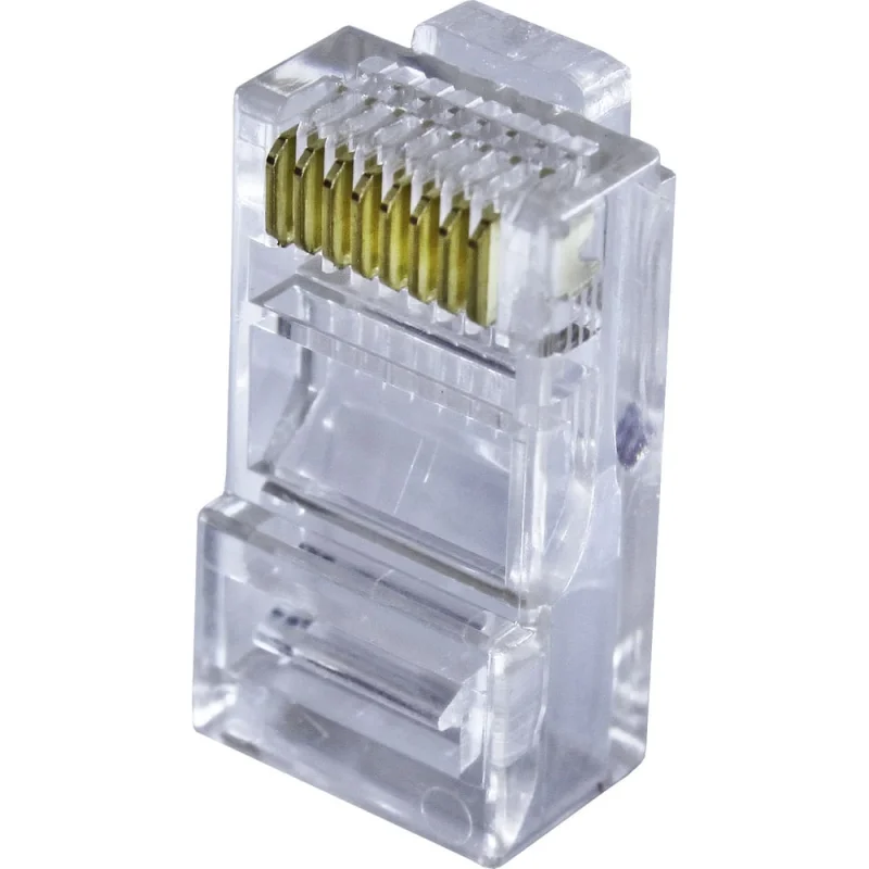 Компьютерный коннектор OXION RJ-45 (8P8C) 10 шт., блистер, арт. OX-RJ-45