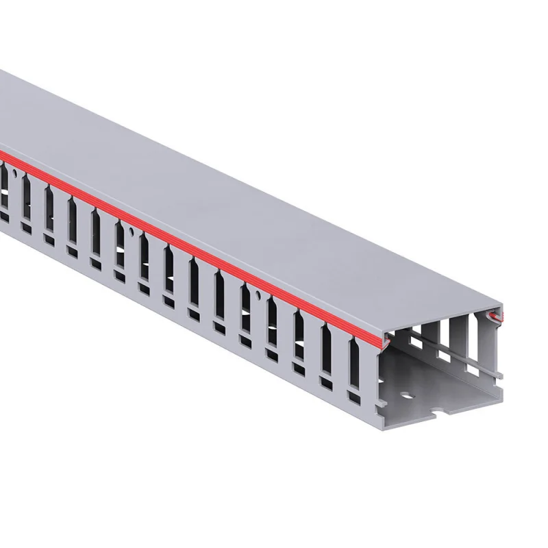 Кабель-канал перфорированный DKC RL12 60х40 мм серый 2 м (00135RLDIY)