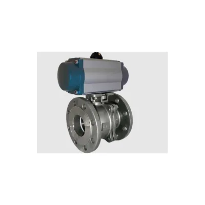 Кран шаровой фланцевый NEWKEY (2PC), AISI304 DN50 (2), с двухсторонним пневмоприводом AT75D NK-BFtp50/4*AT75D