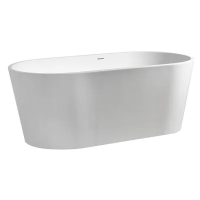 Ванна акриловая Abber 160х84 см отдельностоящая с ножками (AB9203-1.6)