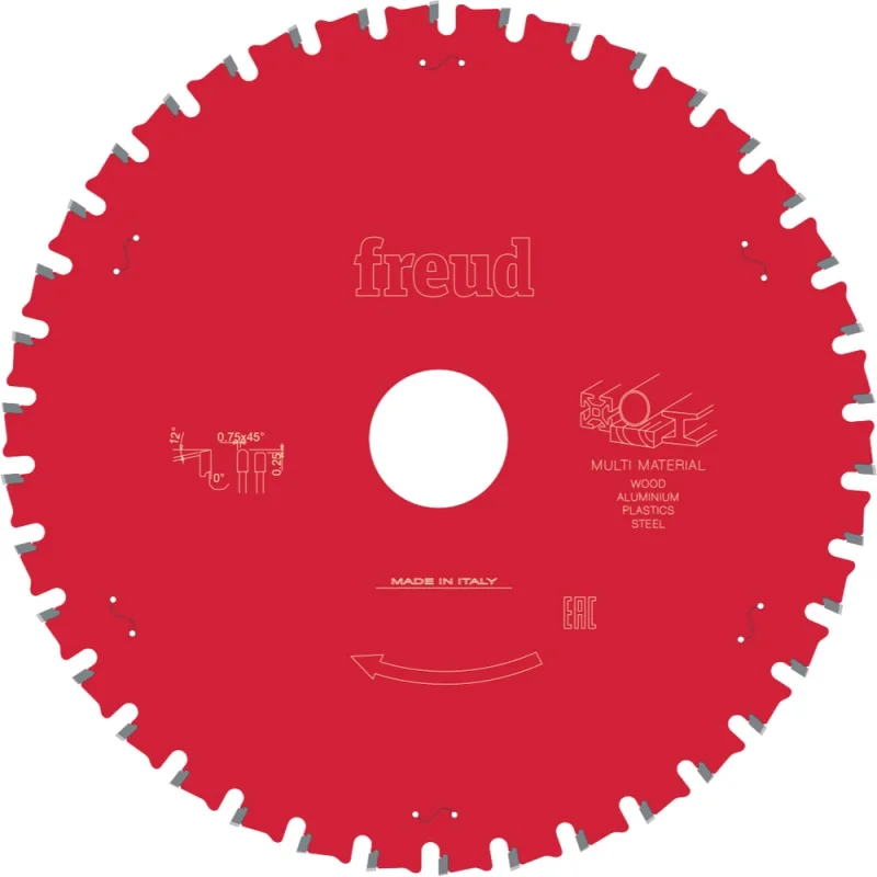 Пила дисковая (LP91M 001) 160х2/1.6х20 мм, Z30, A=0, HLTCG (CH) RIB, HH MULTIMATERIAL Freud FR06M001H