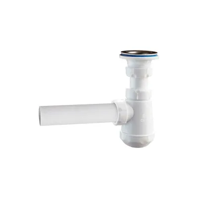 Сифон ORIO Чик бутылочный 1 1/4x32, с жесткой трубой 32-32 МВ-32059