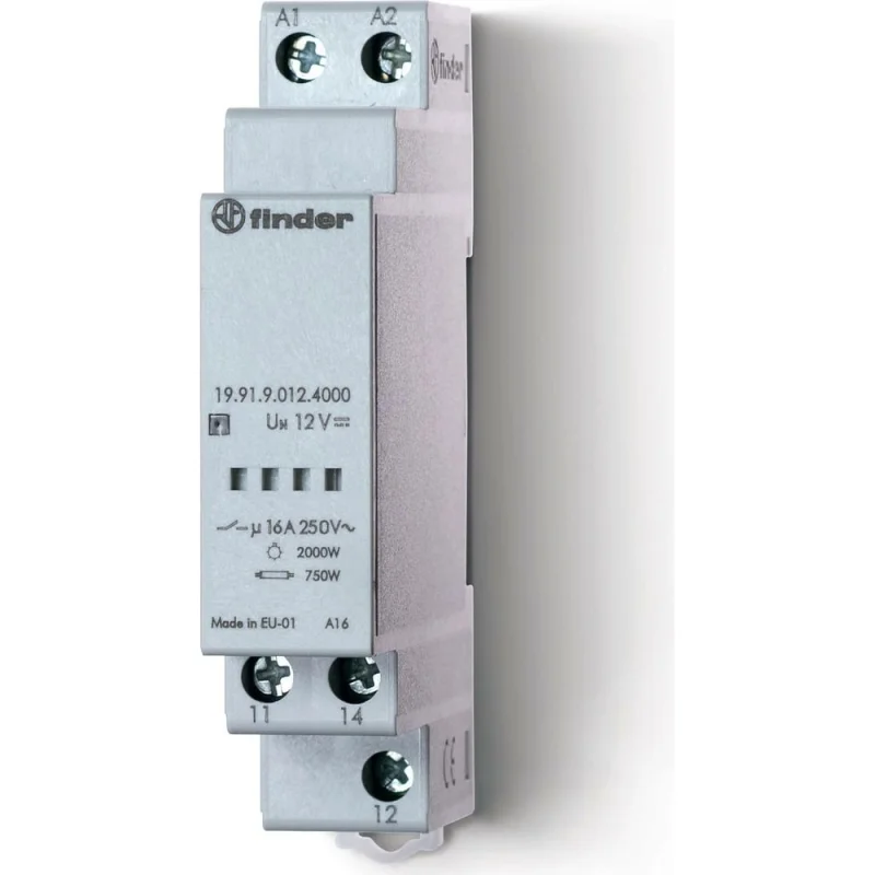 Π‘ΠΈΠ»ΠΎΠ²ΠΎΠΉ ΡΠ΅Π»Π΅ΠΉΠ½ΡΠΉ ΠΌΠΎΠ΄ΡΠ»Ρ Finder, 1 ΠΏΠ΅ΡΠ΅ΠΊΠΈΠ΄Π½ΠΎΠΉ ΠΊΠΎΠ½ΡΠ°ΠΊΡ 16Π = 12Π DC, 199190124000