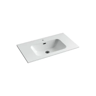 Умывальник Ceramicanova Element накладной, прямоугольный 810х465х190 мм CN7005