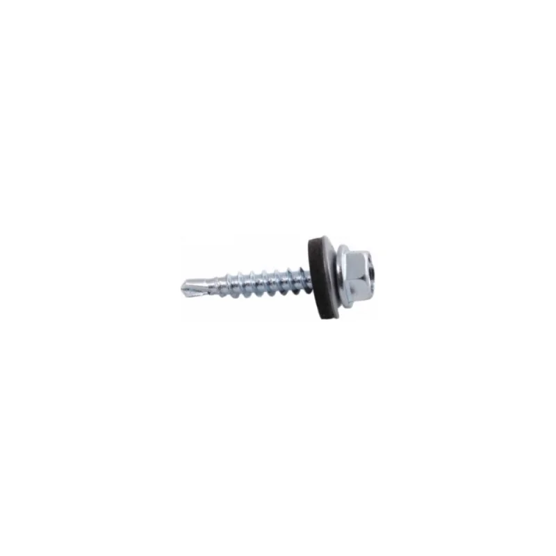 Кровельный саморез Insparion с epdm, 4.8x19 мм, сверло, цинк, 50 шт. С1-00001667