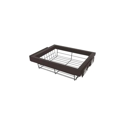 Выдвижная корзина крупная сетка Mebax 700-420 664х420х140, коричневый 00-00001116