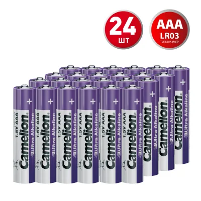 ΠΠ°ΡΠ°ΡΠ΅ΠΉΠΊΠ° Camelion Ultra ΠΠΠ ΠΌΠΈΠ·ΠΈΠ½ΡΠΈΠΊΠΎΠ²Π°Ρ LR03 1,5 Π (24 ΡΡ.) (LR03-BP2UT)