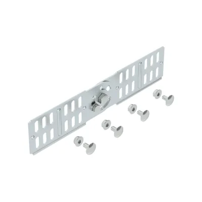 Соединитель OBO Bettermann RGV 60 FS, шарнирный, для листовых лотков, L=254, сталь, конвейерный цинк (10 штук/упаковка) 7082010