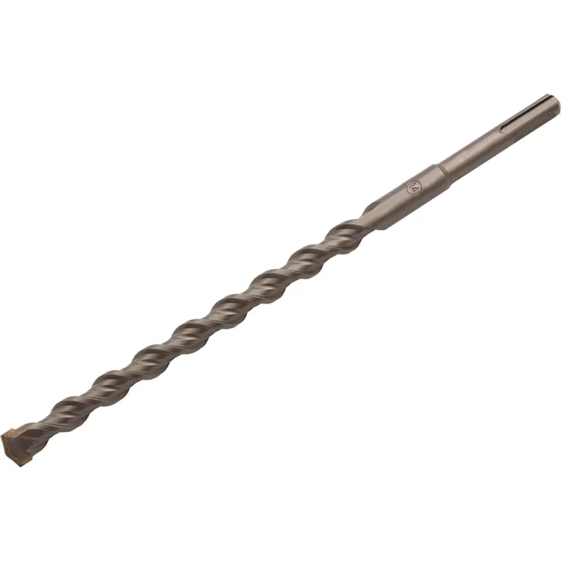 Бур по бетону, двойная спираль, Cobalt W-tip (14x260 мм; SDS PLUS) Denzel 705032