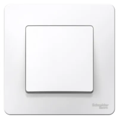 ΠΡΠΊΠ»ΡΡΠ°ΡΠ΅Π»Ρ Systeme Electric Blanca ΠΎΠ΄Π½ΠΎΠΊΠ»Π°Π²ΠΈΡΠ½ΡΠΉ Π²ΡΡΡΠ°ΠΈΠ²Π°Π΅ΠΌΡΠΉ Π±Π΅Π»ΡΠΉ (BLNVS006101)